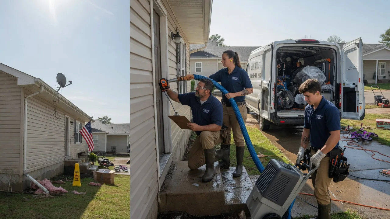Ceiling Water Damage Restoration in Sidney, IA near me